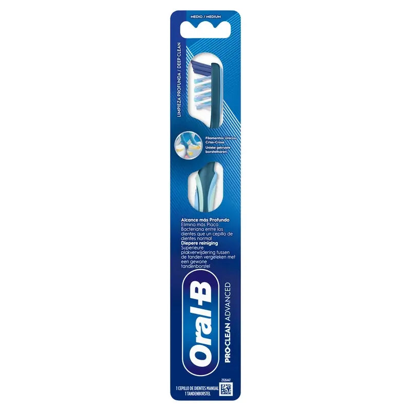 Oral-B Pro-Clean Advanced 40 Medium , 1 unidade