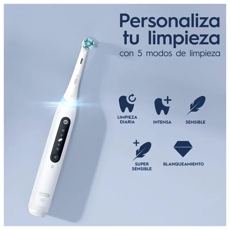 Oral-B Io 5 Electric Toothbrush White, 2 cabeças de escova de dentes