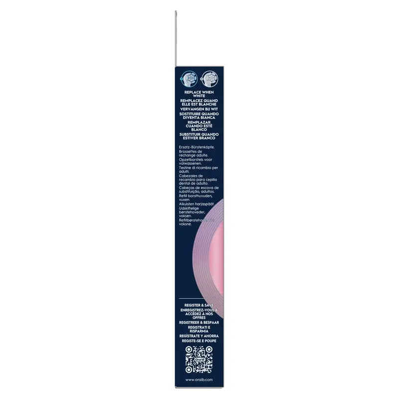Cabeças de escova de substituição Oral-B iO Gentle Care, embalagem com 4 unidades