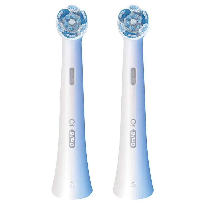 Cabeças de escova de substituição Oral-B iO Ultimate Clean, embalagem com 2 unidades