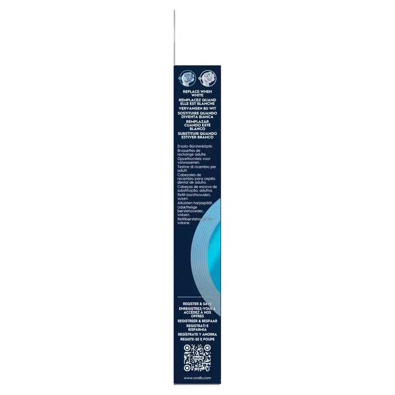 Cabeças de escova de substituição Oral-B iO Ultimate Clean, embalagem com 2 unidades