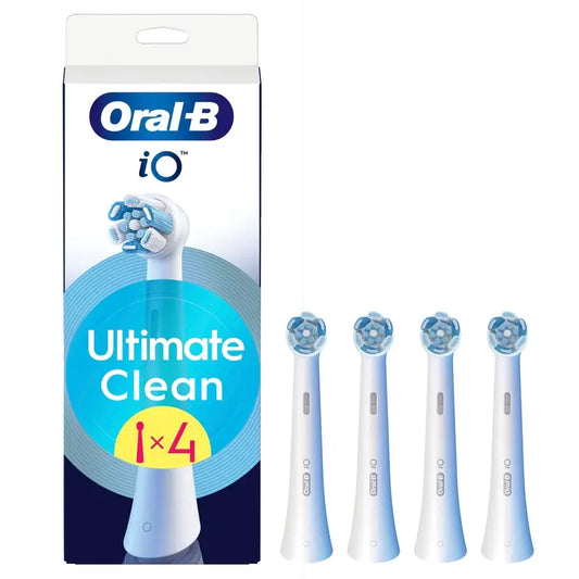 Cabeças de escova de substituição Oral-B iO Ultimate Clean, embalagem com 4 unidades