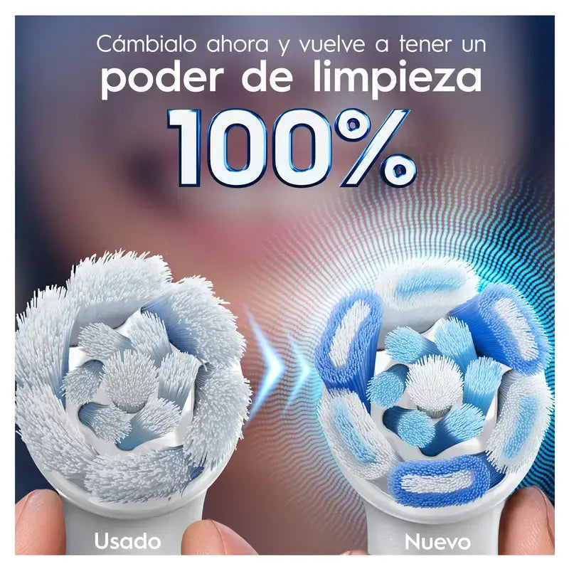 Cabeças de escova de substituição Oral-B iO Ultimate Clean, embalagem com 4 unidades