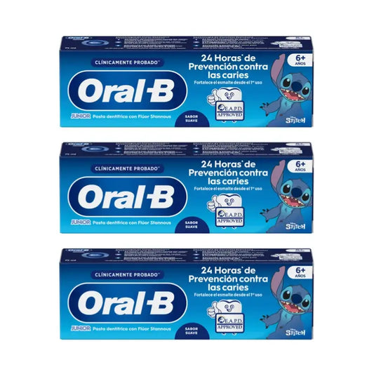 Pasta de dentes Oral-B Junior Star Wars 3X75 Ml, +6 Anos