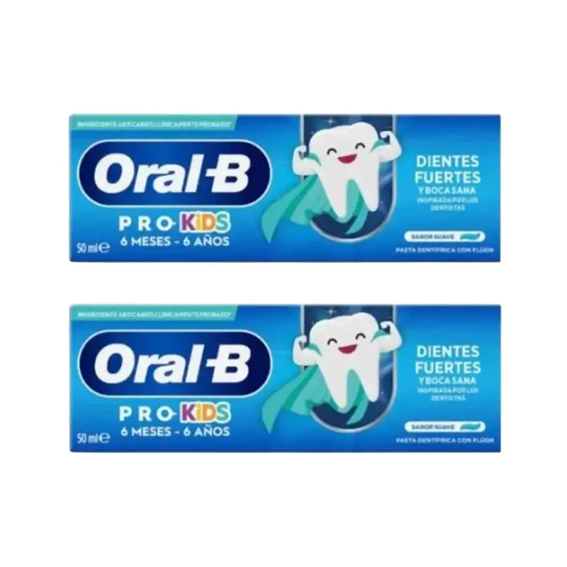 Pasta de dentes Oral-B Kids 2X50Ml, +6 meses