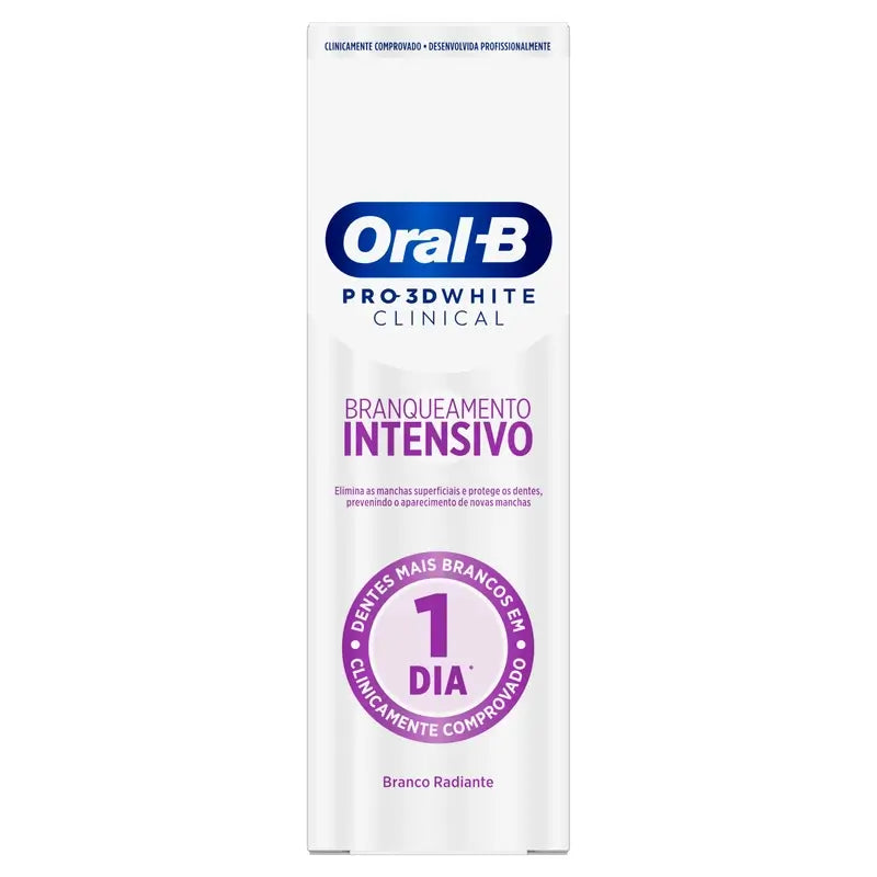 Oral-B 3Dw Pasta Dentífrica Brancura Radiante , 75 ml