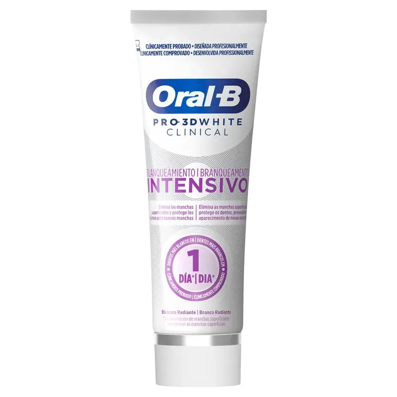 Oral-B 3Dw Pasta Dentífrica Brancura Radiante , 75 ml