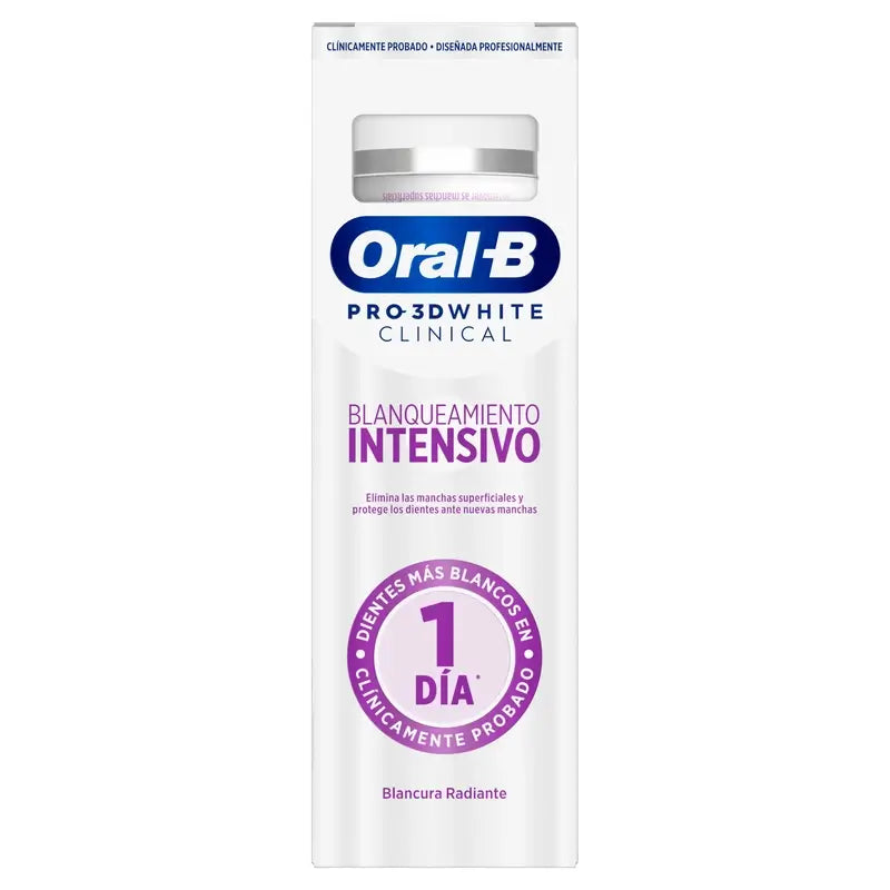 Oral-B 3Dw Pasta Dentífrica Brancura Radiante , 75 ml