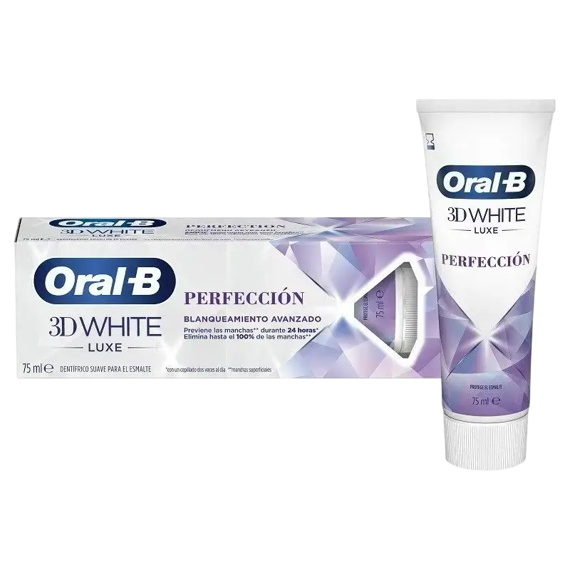 Oral-B Toothpaste 3D Luxe Perfection, 75 ml x 4 unidades