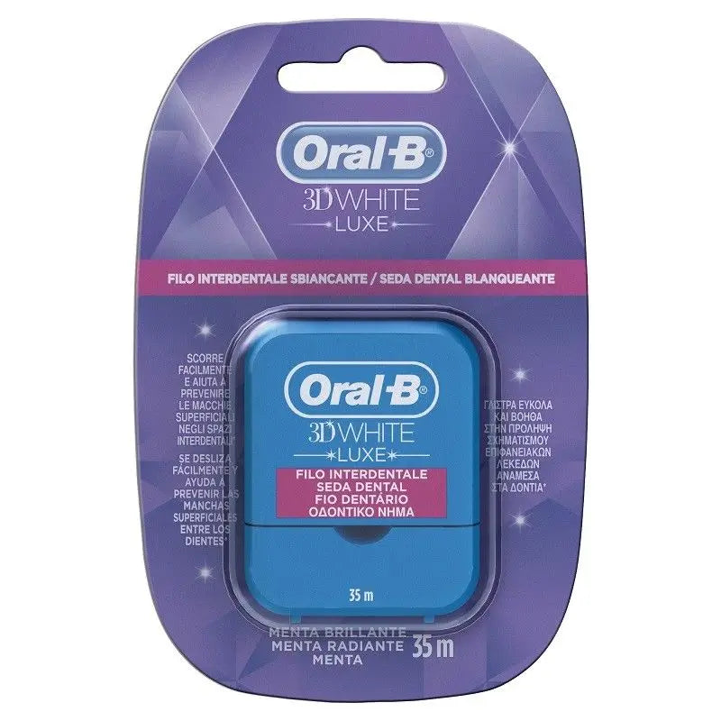 Oral-B 3D Floss White Luxe , 35 metros