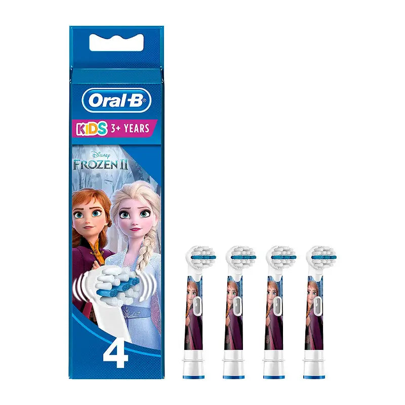 Oral-B Stages Frozen Refil para Escova de Dentes Eléctrica +3 Anos 4 peças