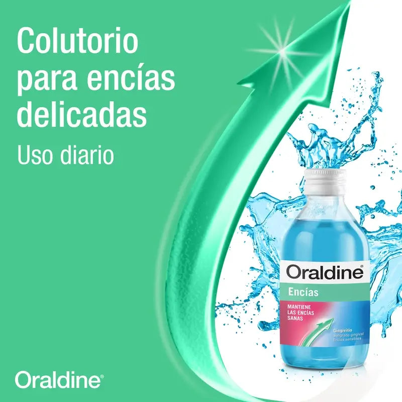 Oraldine Colutório Gengival Anti Gengivite de Uso Diário, 400 ml