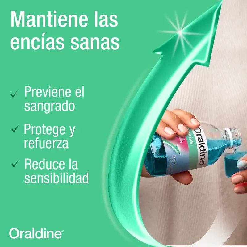 Oraldine Colutório Gengival Anti Gengivite de Uso Diário, 400 ml