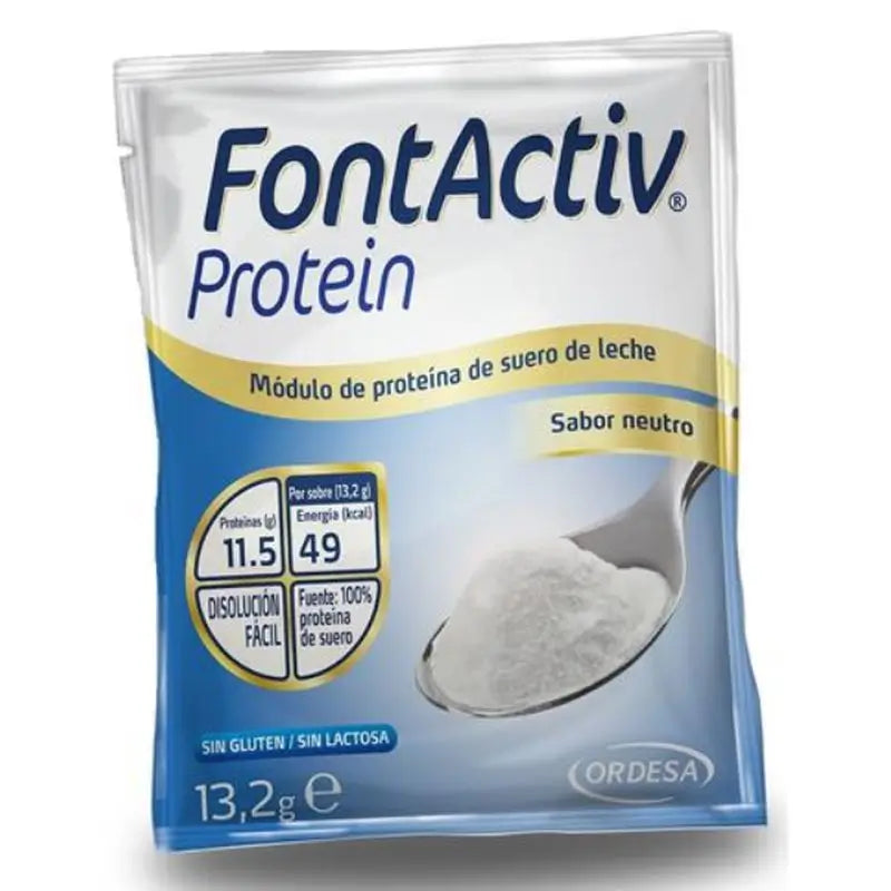 ORDESA FONTACTIV PROTEIN SUERO SOBRES100 X 13.2 GR