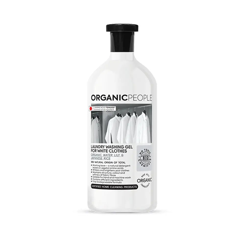 Detergente Líquido para Roupa Organic People Organic Water Lily & Japanese Rice Organic, 1000 Ml