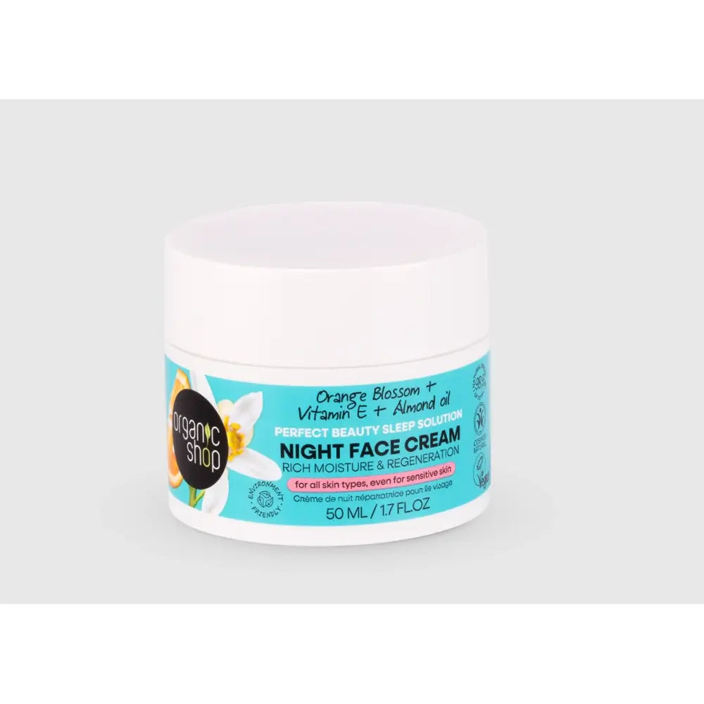 Organic Shop Cema Creme Facial de Noite, 50 ml