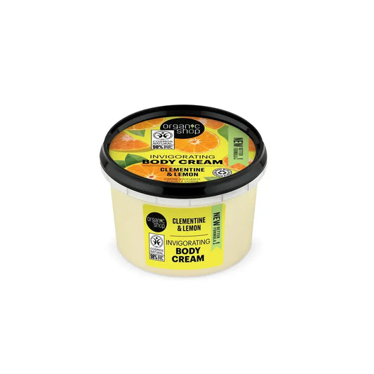 Creme Corporal Revigorante Clementina e Limão, 250ml