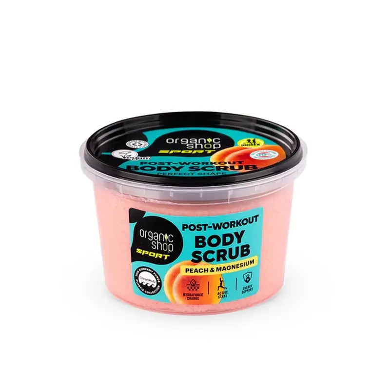 Organic Shop Esfoliante Corporal Pós-Treino, 250 Ml