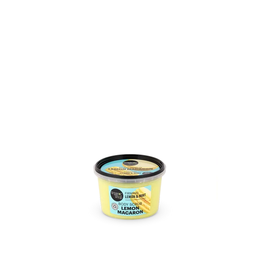 Organic Shop Esfoliante Corporal Firmeza Macaron de Limão , 250 ml