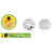 Organic Shop Fac Anti-Stress Hydrogel Eye Contour Patches "Mango Delight", 60 unid.