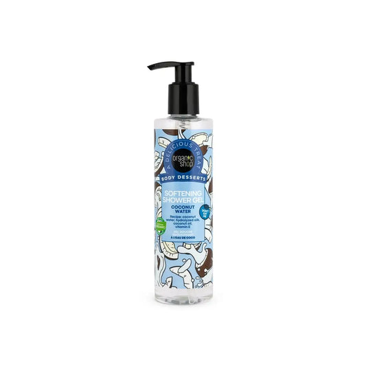 Gel de Duche Água de Coco Organic Shop, 280 Ml