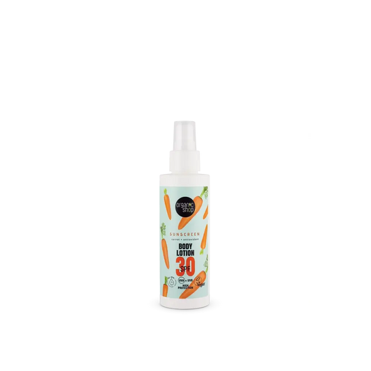 Organic Shop Cenoura + Antioxidante Protetor Solar Loção Corporal Spf30, 150 Ml