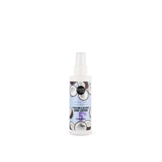 Loção Hidratante e Suavizante para o Corpo Aftersun Coco + Pantenol 5%, 150ml, Organic Shop