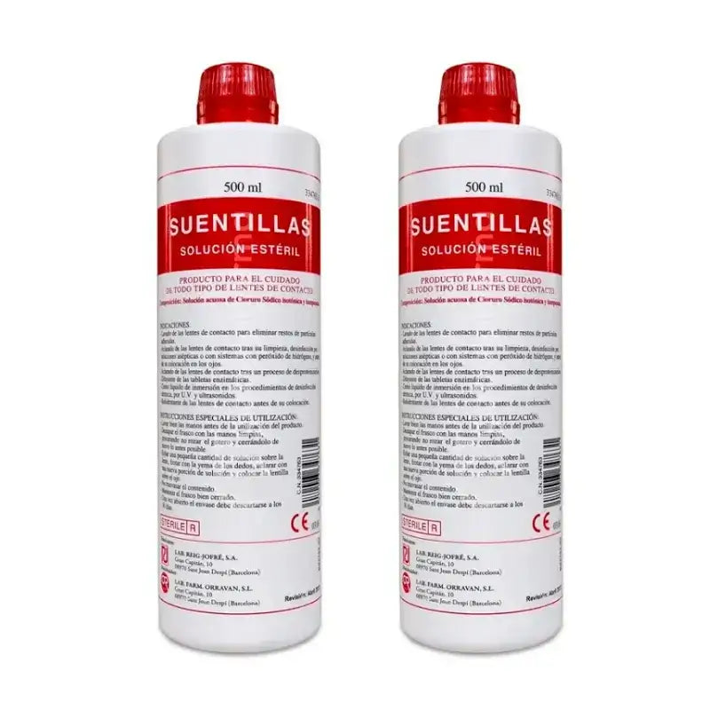 Orravan Duplo Solução Única para Lentes de Contacto 2 x 500 ml