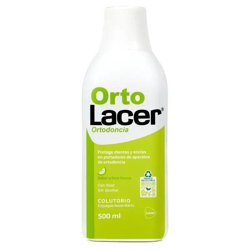 ORTOLACER MOUTHWASH 500 ML DE CALCÁRIO FRESCO