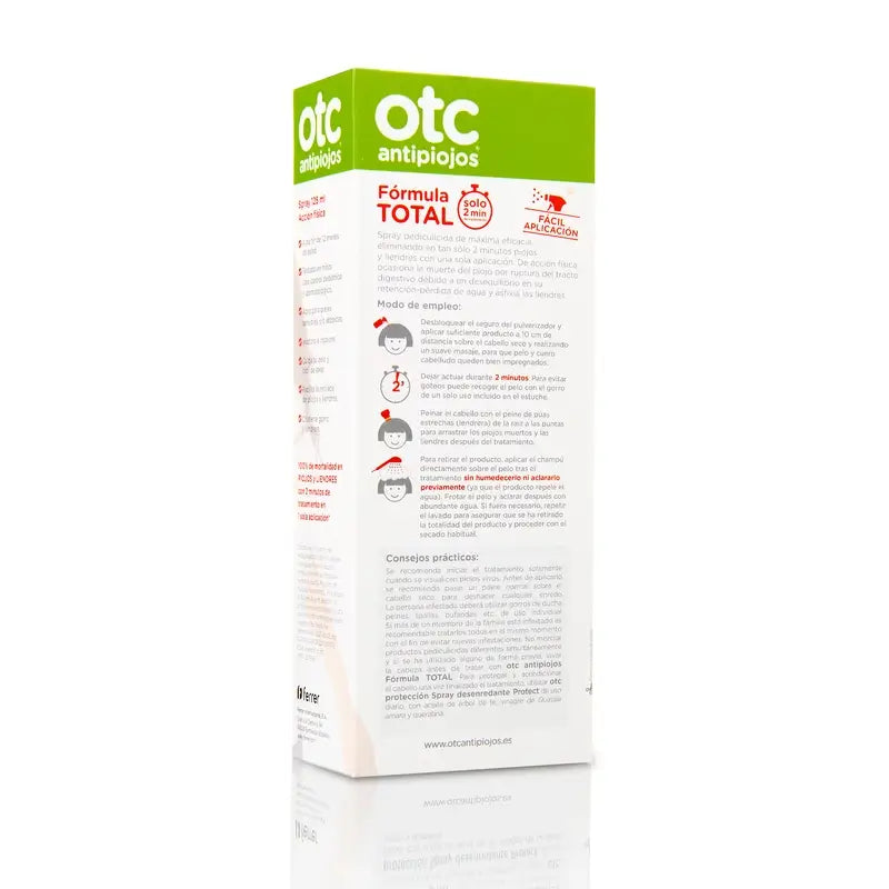 Otc Fórmula Anti-Picolhos Spray Total 125 ml