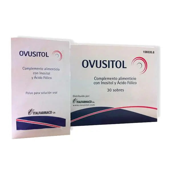 SUPLEMENTO ALIMENTAR DE OVUSITOL COM INOSITOL E ÁCIDO FÓLICO 30 SAQUETAS