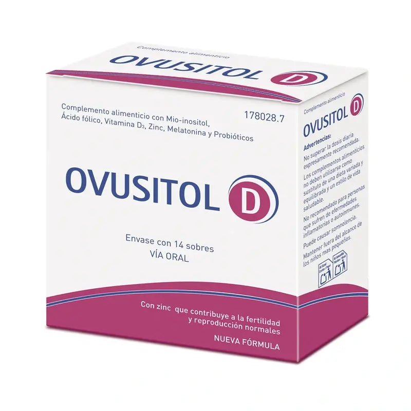 Ovusitol D, 14 Saquetas