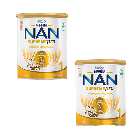 Leite em pó Nestlé Nan SupremePRO 1, 2X800 g