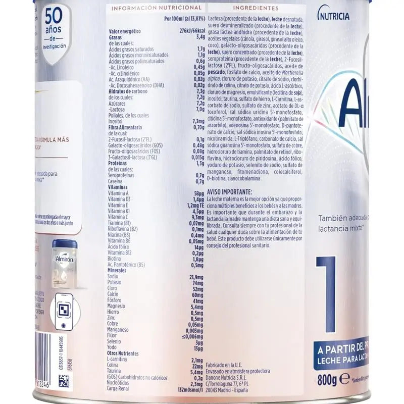 Almiron Profutura 1, 12 X 800 g