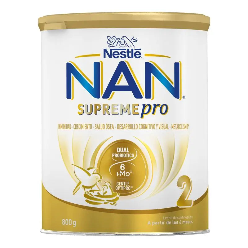 Leite em pó Nestlé Nan Supreme Pro 2, 12X800 g