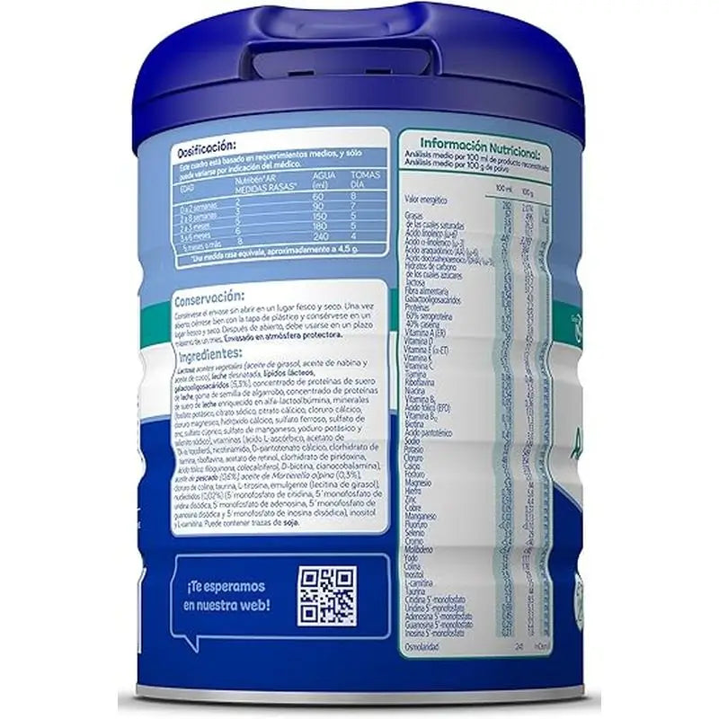 Nutribén AR Leite Anti-Refluxo e Anti-Regurgitação, 12 X 800 gramas