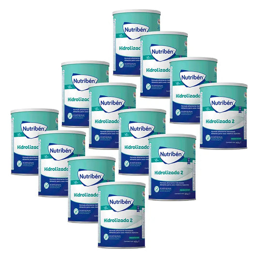 Nutribén Leite Hidrolisado 2 Continuação, 12 X 400 g