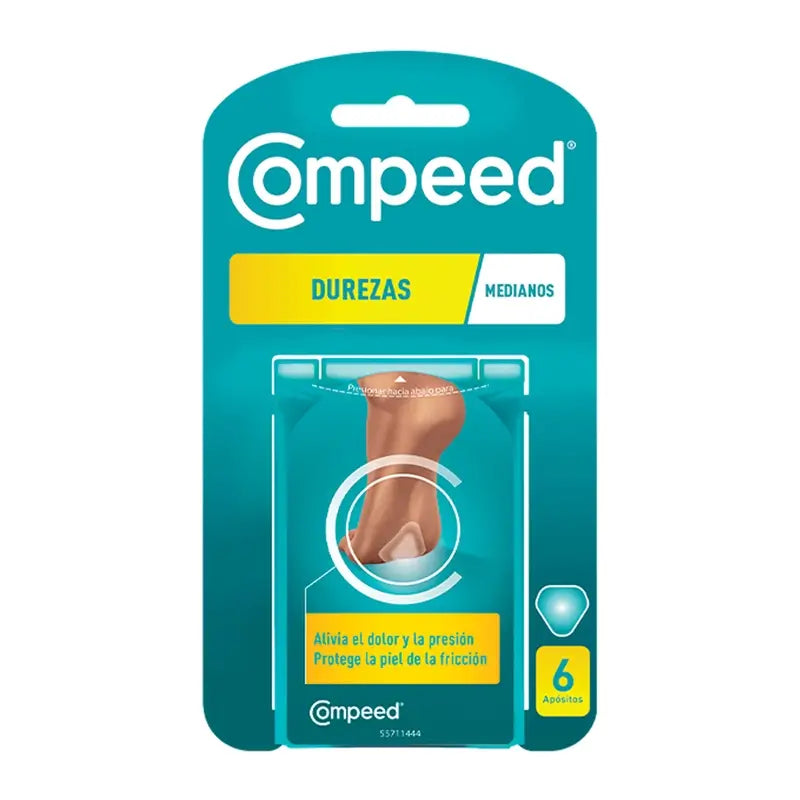 Pensos Compeed Pack de dureza média, 2x6 unidades