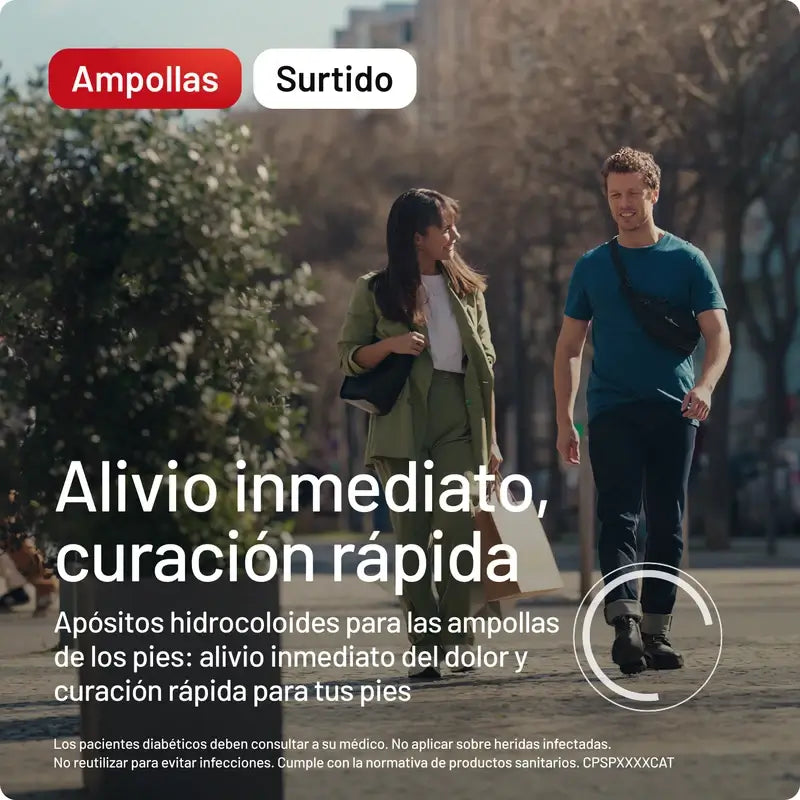 Embalagem Compeed Pack Blisters mistos, 2x5 unidades
