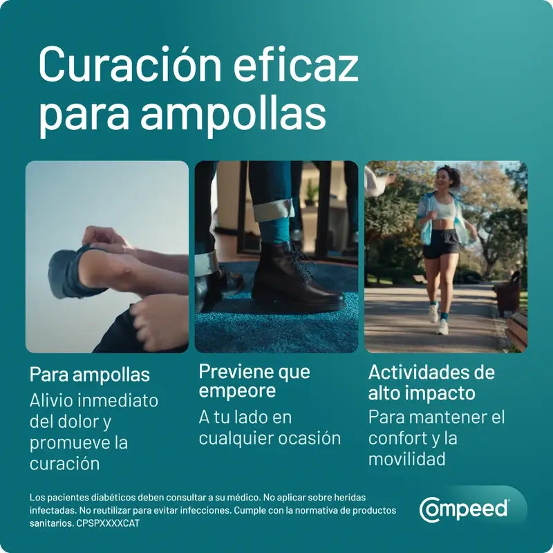 Embalagem Compeed Pack Blisters mistos, 2x5 unidades