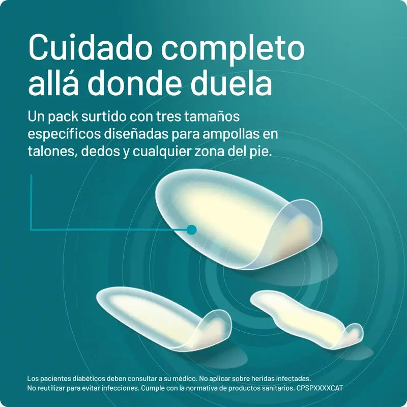 Embalagem Compeed Pack Blisters mistos, 2x5 unidades
