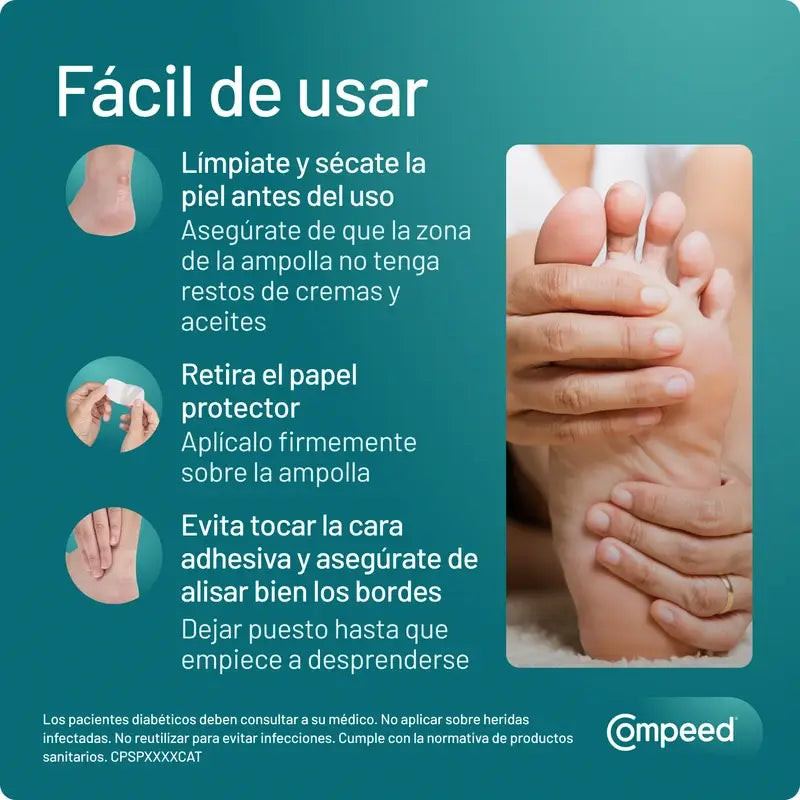 Embalagem Compeed Pack Blisters mistos, 2x5 unidades