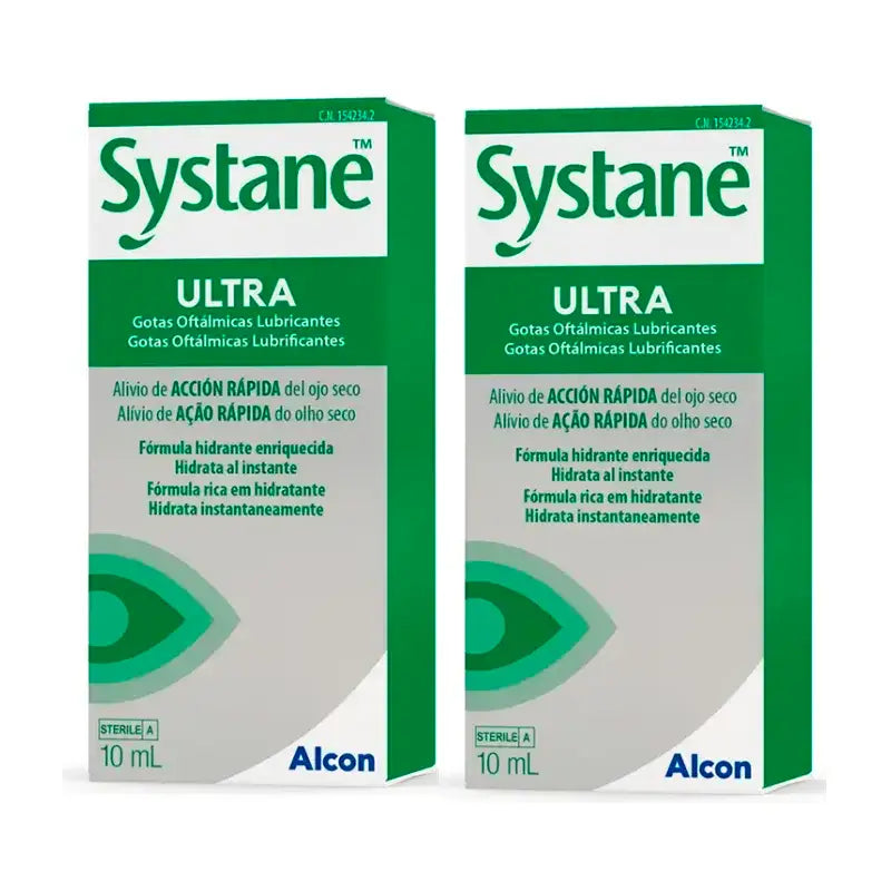 Systane Ultra Colírio, Embalagem 2 X 10 Ml
