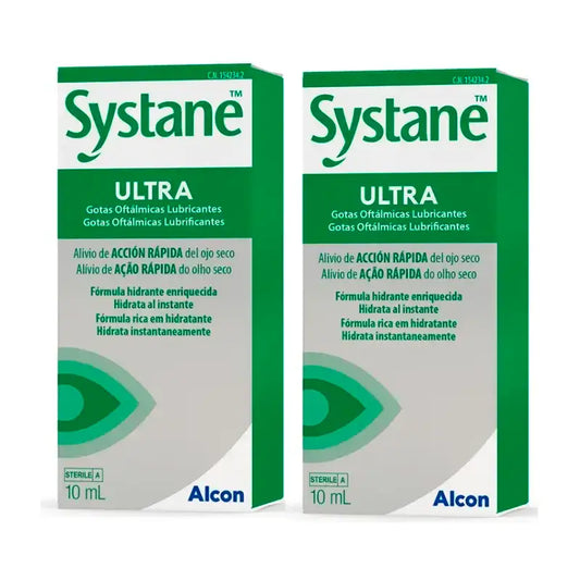 Systane Ultra Colírio, Embalagem 2 X 10 Ml