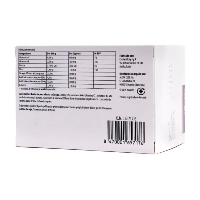 Pacote Vitalux 2 unidades, 84 Cápsulas