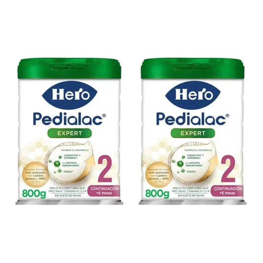 Hero Baby Pedialac Leite 2, Embalagem 2 X 800g