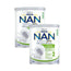 Embalagem 2 X Nan Comfort 2 Leite para bebés , 800 g