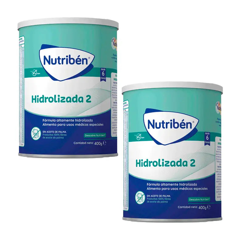 Nutribén Leite Hidrolisado 2 Continuação, 2 X 400 g