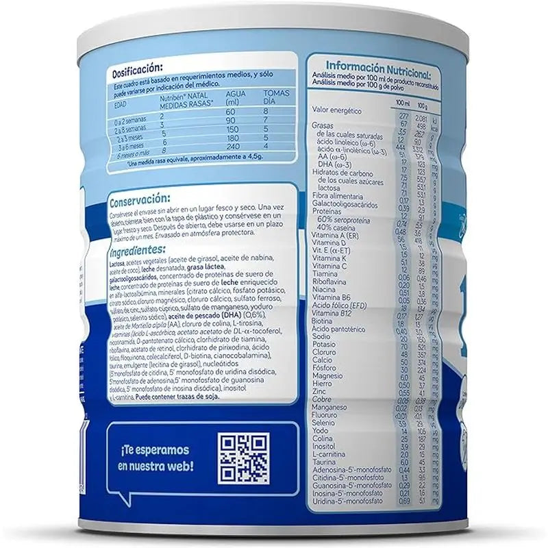 Nutribén Natal Pro-Alpha Leite Inicial, 2 X 800 g