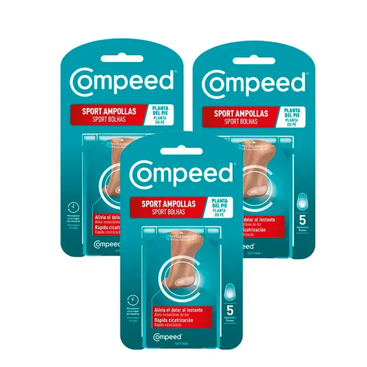 Compeed Pack Blisters Foot Plant, 3x5 unidades